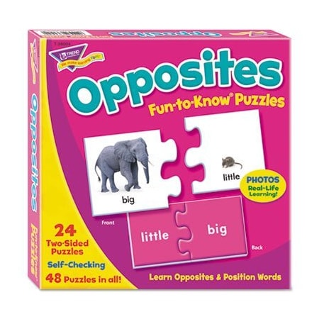 Trend Enterprises TREND, Fun To Know Puzzles, Opposites T36004